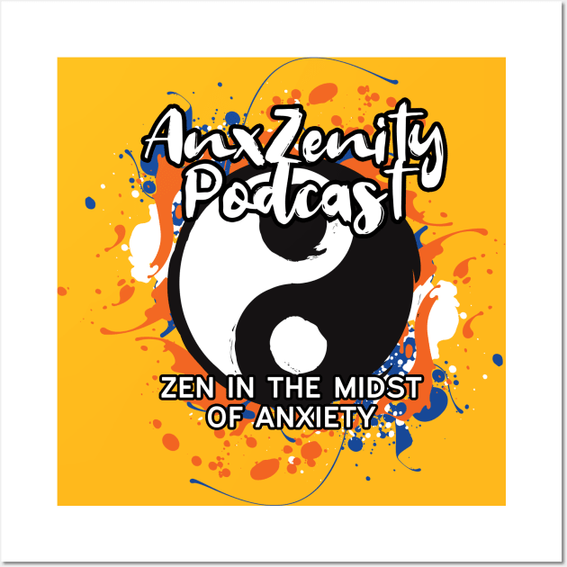 AnxZenity Logo Wall Art by AnxZenity_Podcast